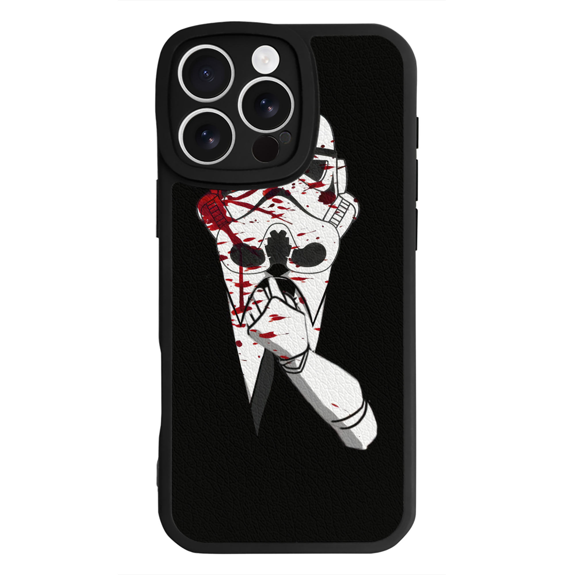 （画像用） スター・ウォーズ Star Wars 【iPhone 16シリーズ対応】シリコンスマホケース（レザー調） 材質：シリコン